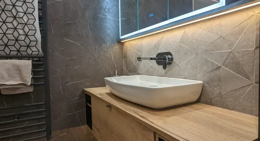 LED Bathroom Lighting Project by City Lite - Milton Keynes